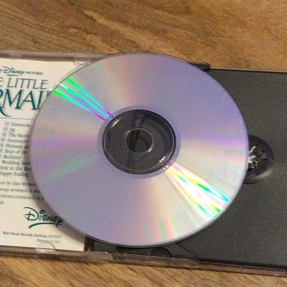 Walt Disney The Little Mermaid movie soundtrack CD - Picture 5 of 5